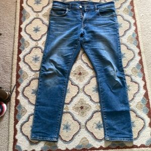 Mens Lucky Brand 110 Slim Jeans, 33x30